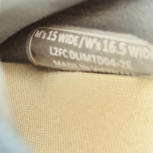 Kizik Shoes Mens 15 Blue Knit Lima Slip On Mesh Hands Free Walking Sneakers - Picture 11 of 12